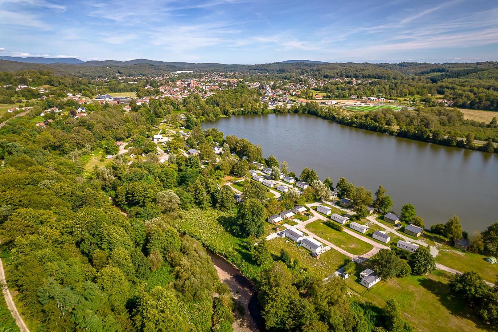 Camping Les Ballastieres - Vosges Du Sud Champagney Екстериор снимка