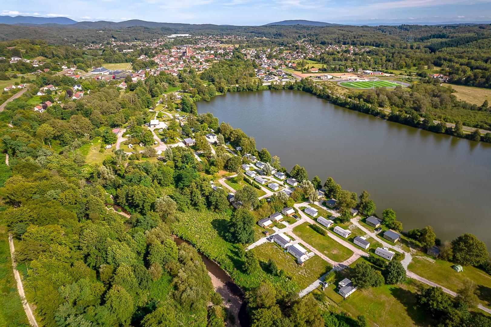 Camping Les Ballastieres - Vosges Du Sud Champagney Екстериор снимка