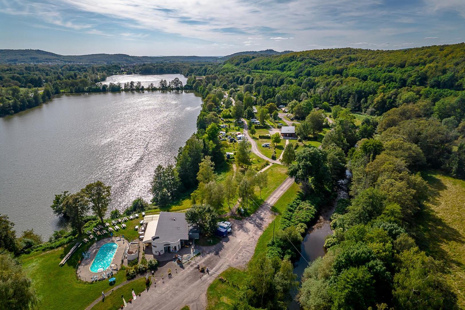 Camping Les Ballastieres - Vosges Du Sud Champagney Екстериор снимка