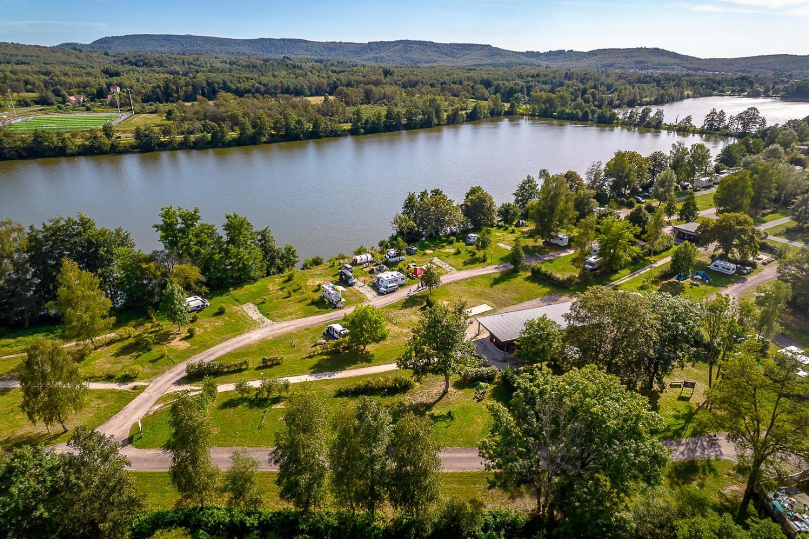 Camping Les Ballastieres - Vosges Du Sud Champagney Екстериор снимка