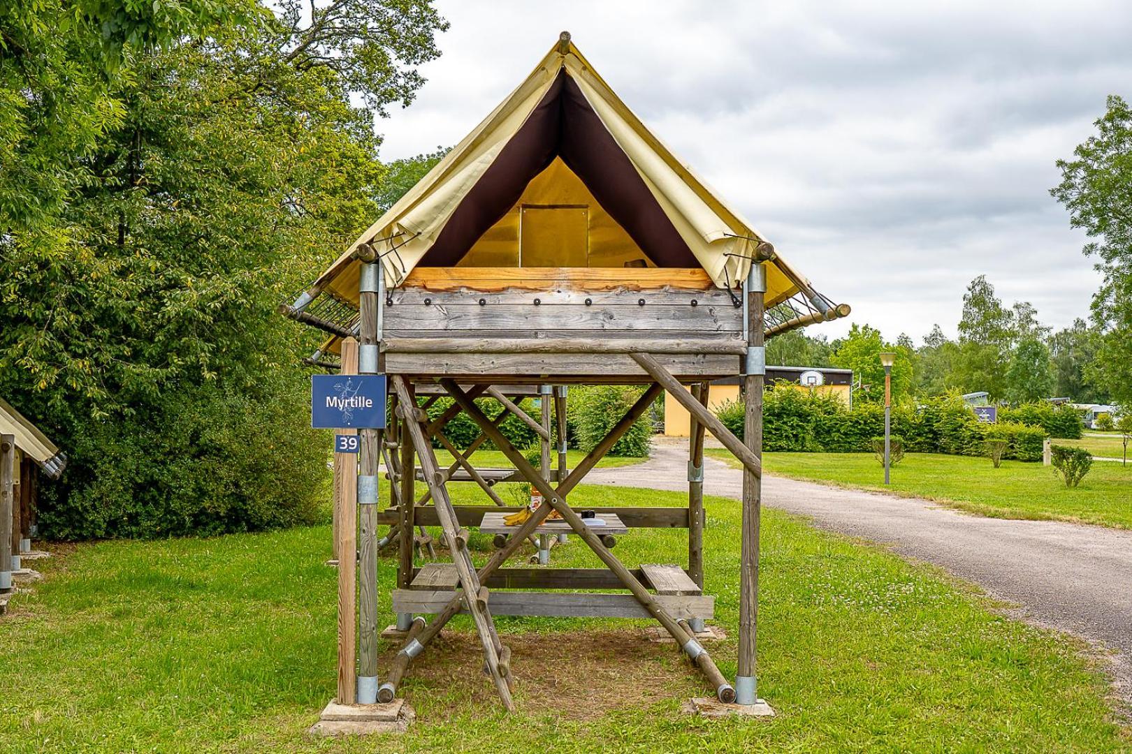 Camping Les Ballastieres - Vosges Du Sud Champagney Екстериор снимка